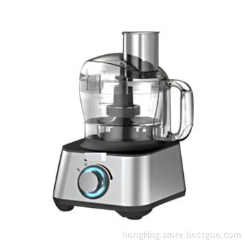 Stainless Steel Food Processor, 1.2L Jar, Full Copper Motor 1000W